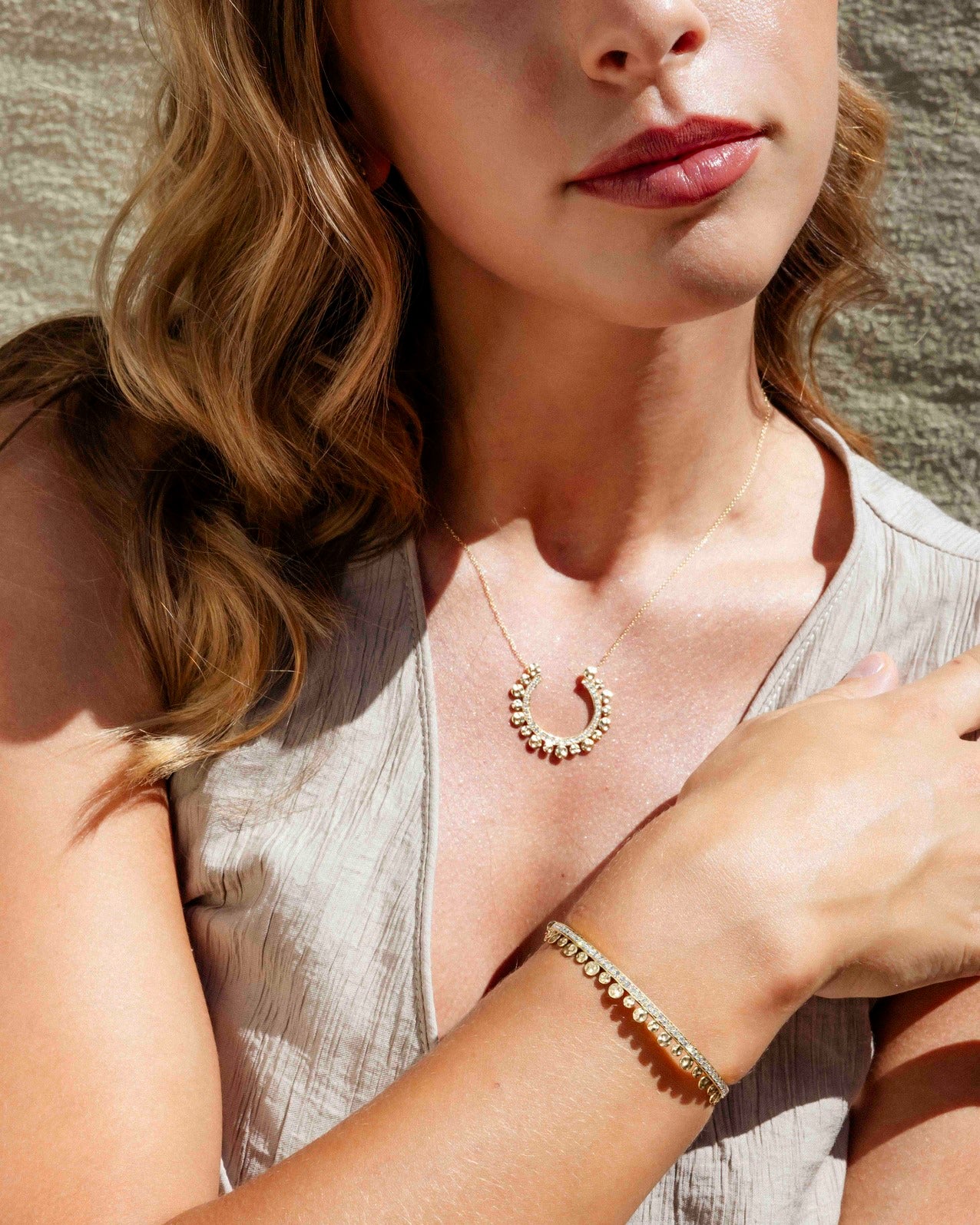 Dancing For the Sun & the Moon Necklace