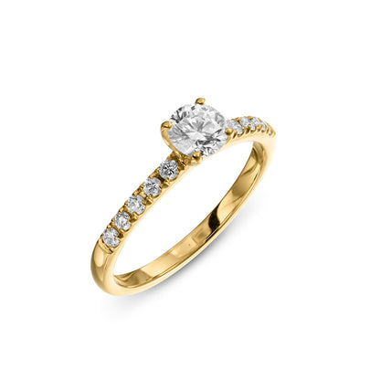 Bright World Ring - Brilliant cut - 0.50CT