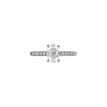 Bright World Ring - Oval cut - 1CT