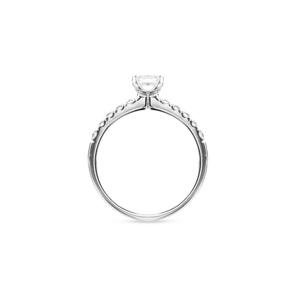 Bright World Ring - Emerald cut - 0.70CT
