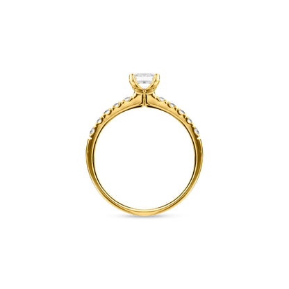 Bright World Ring - Brilliant cut - 0.50CT